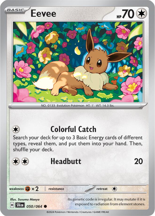 Eevee (050/064) [Scarlet & Violet: Shrouded Fable] | Exor Games Bridgewater