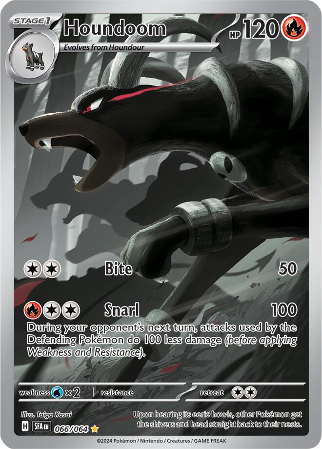 Houndoom (066/064) [Scarlet & Violet: Shrouded Fable] | Exor Games Bridgewater