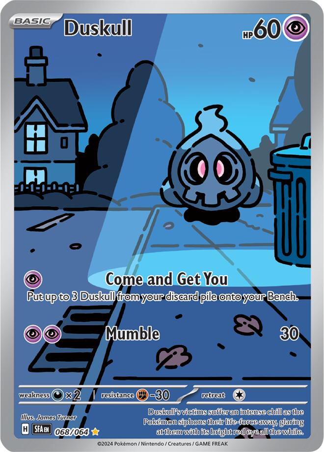 Duskull (068/064) [Scarlet & Violet: Shrouded Fable] | Exor Games Bridgewater