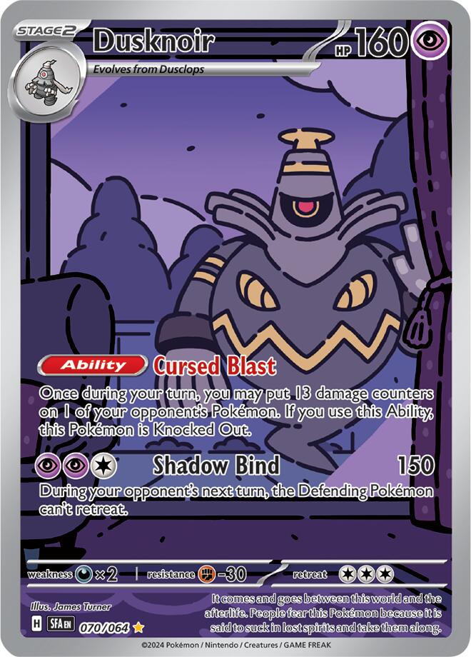 Dusknoir (070/064) [Scarlet & Violet: Shrouded Fable] | Exor Games Bridgewater