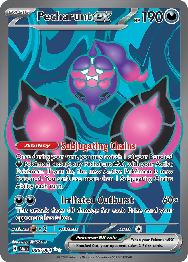 Pecharunt ex (085/064) [Scarlet & Violet: Shrouded Fable] | Exor Games Bridgewater