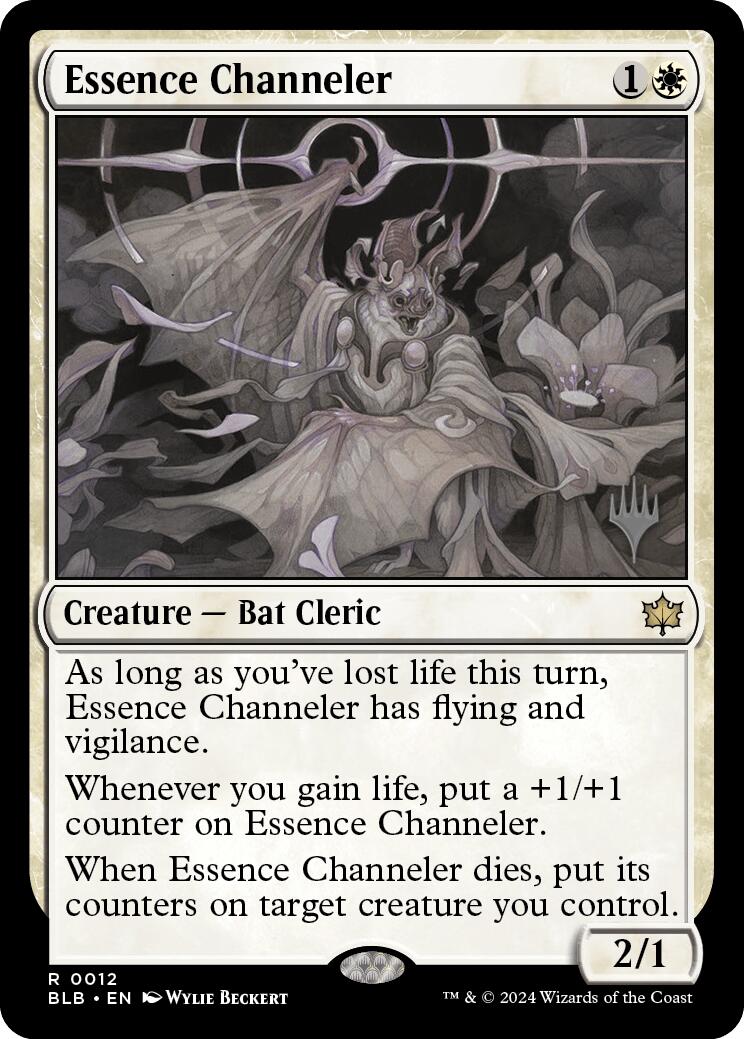 Essence Channeler (Promo Pack) [Bloomburrow Promos] | Exor Games Bridgewater