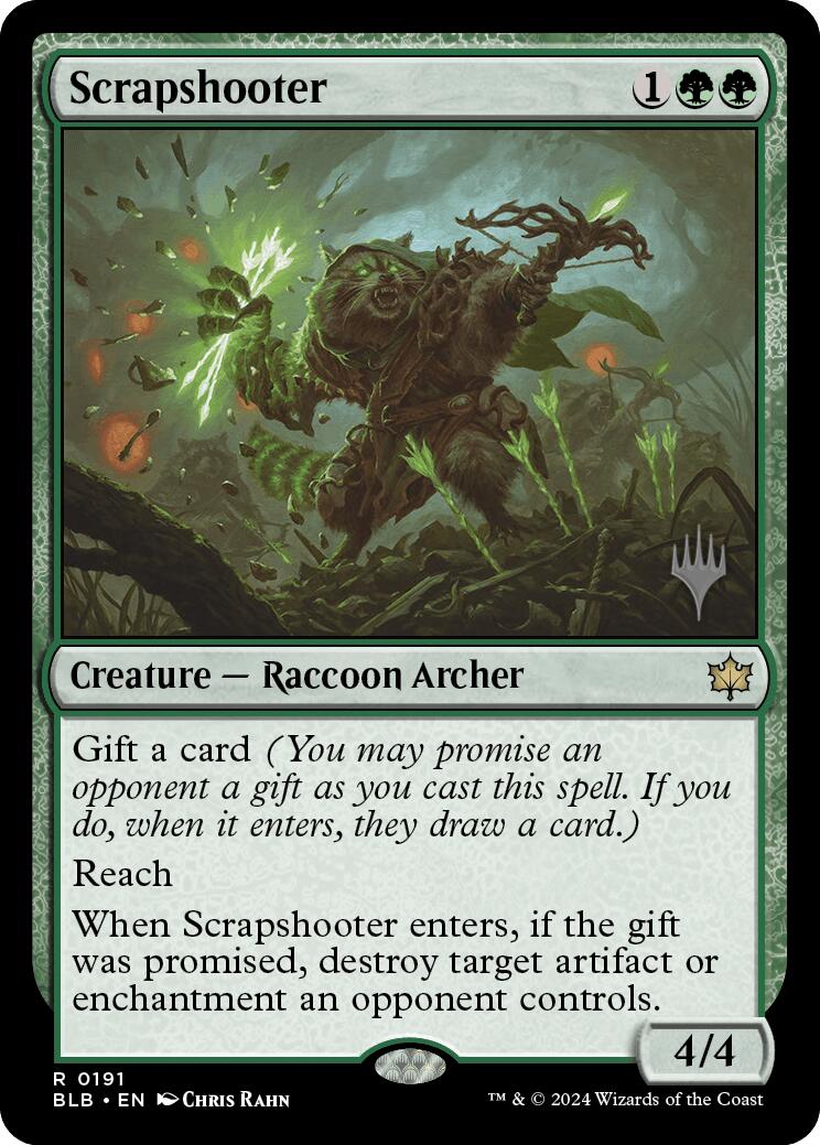 Scrapshooter (Promo Pack) [Bloomburrow Promos] | Exor Games Bridgewater