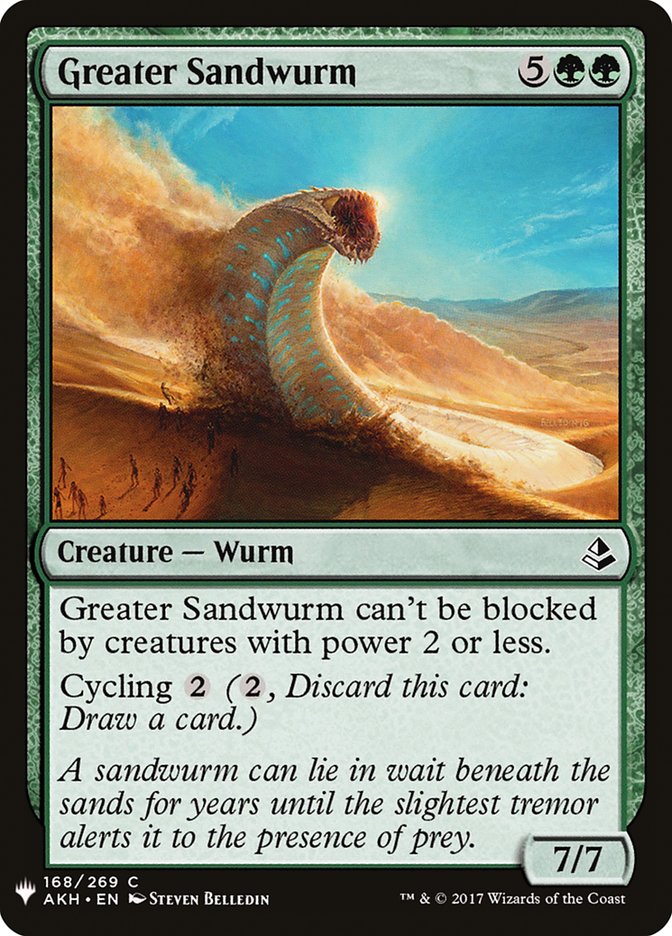 Greater Sandwurm [Mystery Booster] | Exor Games Bridgewater