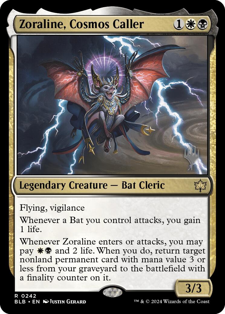 Zoraline, Cosmos Caller (Promo Pack) [Bloomburrow Promos] | Exor Games Bridgewater