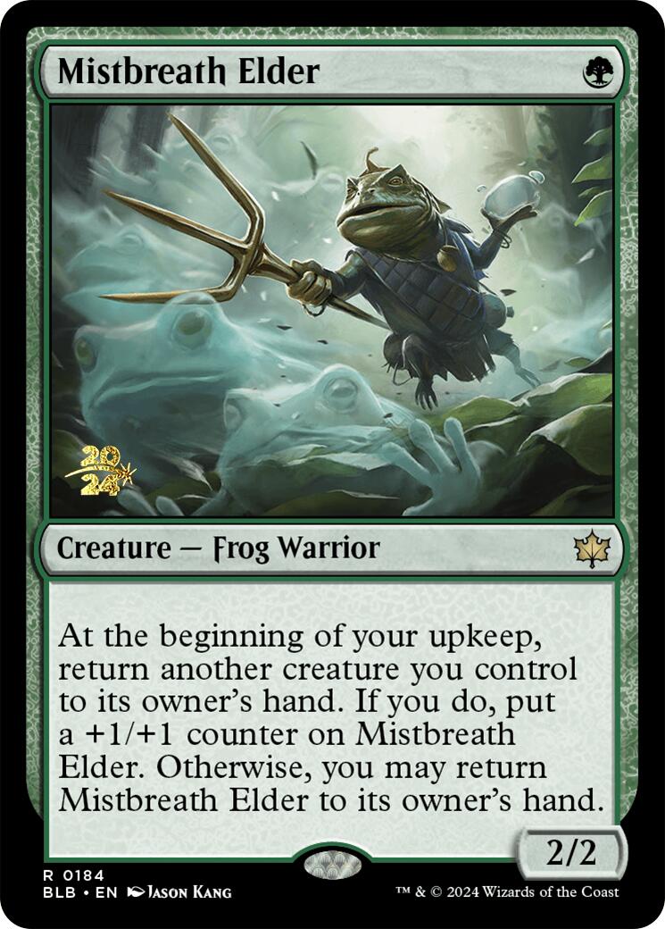 Mistbreath Elder [Bloomburrow Prerelease Promos] | Exor Games Bridgewater