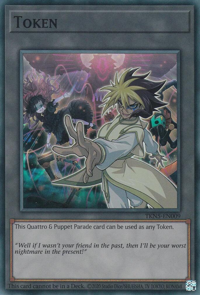 Token: Quattro & Puppet Parade [TKN5-EN009] Super Rare | Exor Games Bridgewater