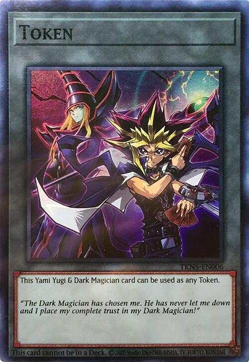 Token: Yami Yugi & Dark Magician [TKN5-EN006] Super Rare | Exor Games Bridgewater