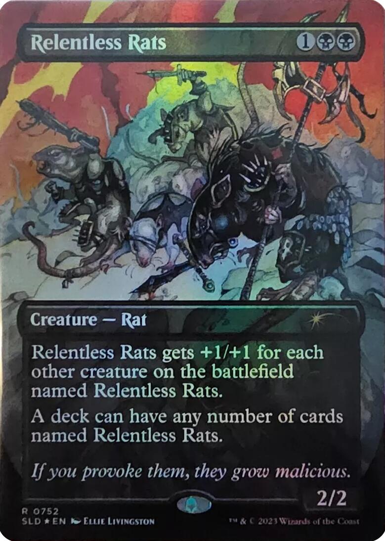 Relentless Rats (752) [Secret Lair Drop Series] | Exor Games Bridgewater