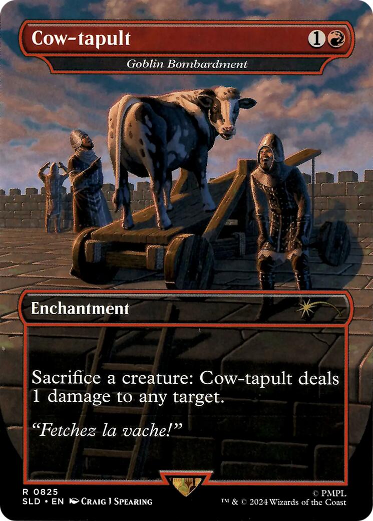 Cow-tapult - Goblin Bombardment [Secret Lair Drop Series] | Exor Games Bridgewater