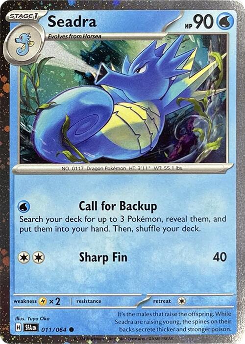 Seadra (011/064) (Cosmos Holo) [Miscellaneous Cards] | Exor Games Bridgewater