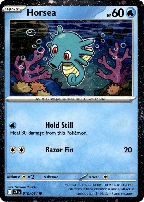 Horsea (010/064) (Cosmos Holo) [Miscellaneous Cards] | Exor Games Bridgewater