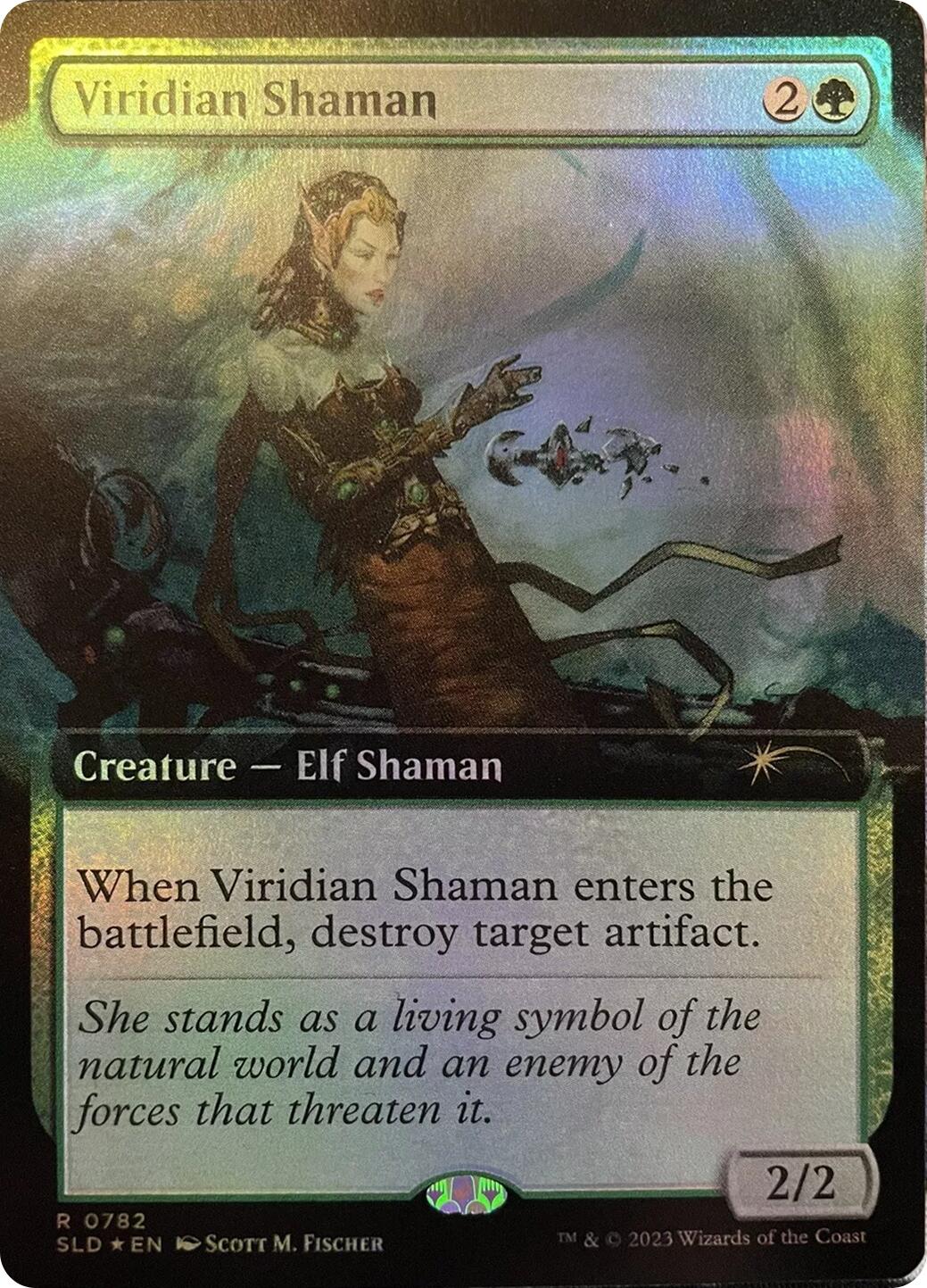 Viridian Shaman (Extended Art) [Secret Lair Drop Series] | Exor Games Bridgewater