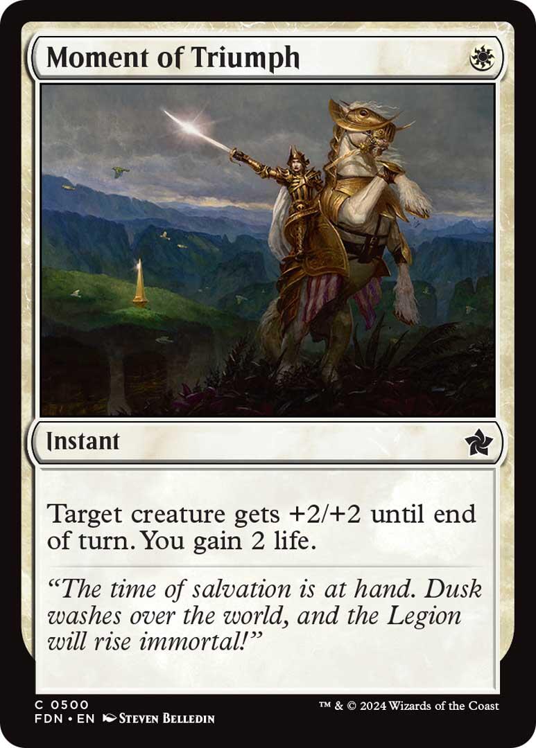 Moment of Triumph [Foundations] | Exor Games Bridgewater