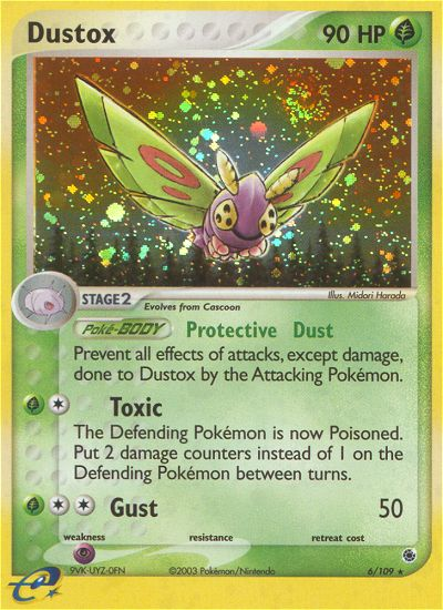 Dustox (6/109) [EX: Ruby & Sapphire] | Exor Games Bridgewater