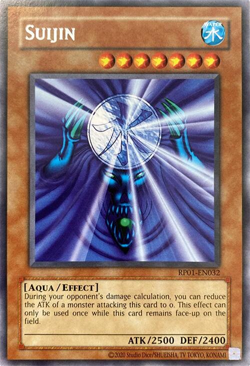 Suijin [RP01-EN032] Rare | Exor Games Bridgewater