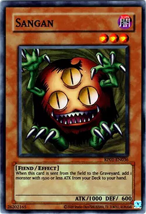 Sangan [RP01-EN036] Super Rare | Exor Games Bridgewater