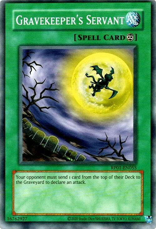 Gravekeeper's Servant [RP01-EN055] Common | Exor Games Bridgewater