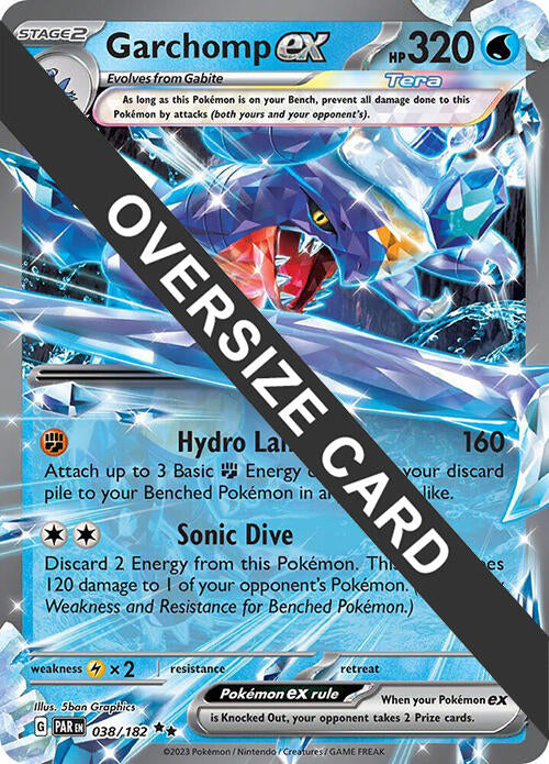 Garchomp ex (038) (Jumbo Card) [Scarlet & Violet: Black Star Promos] | Exor Games Bridgewater