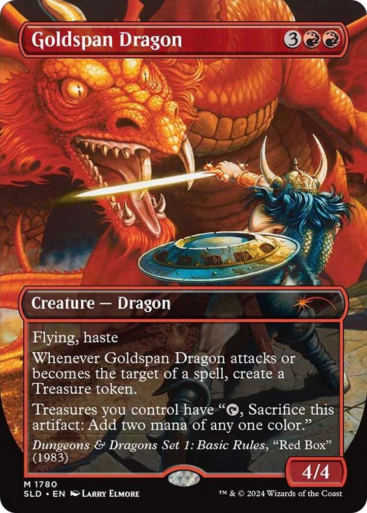 Goldspan Dragon [Secret Lair Drop Series] | Exor Games Bridgewater