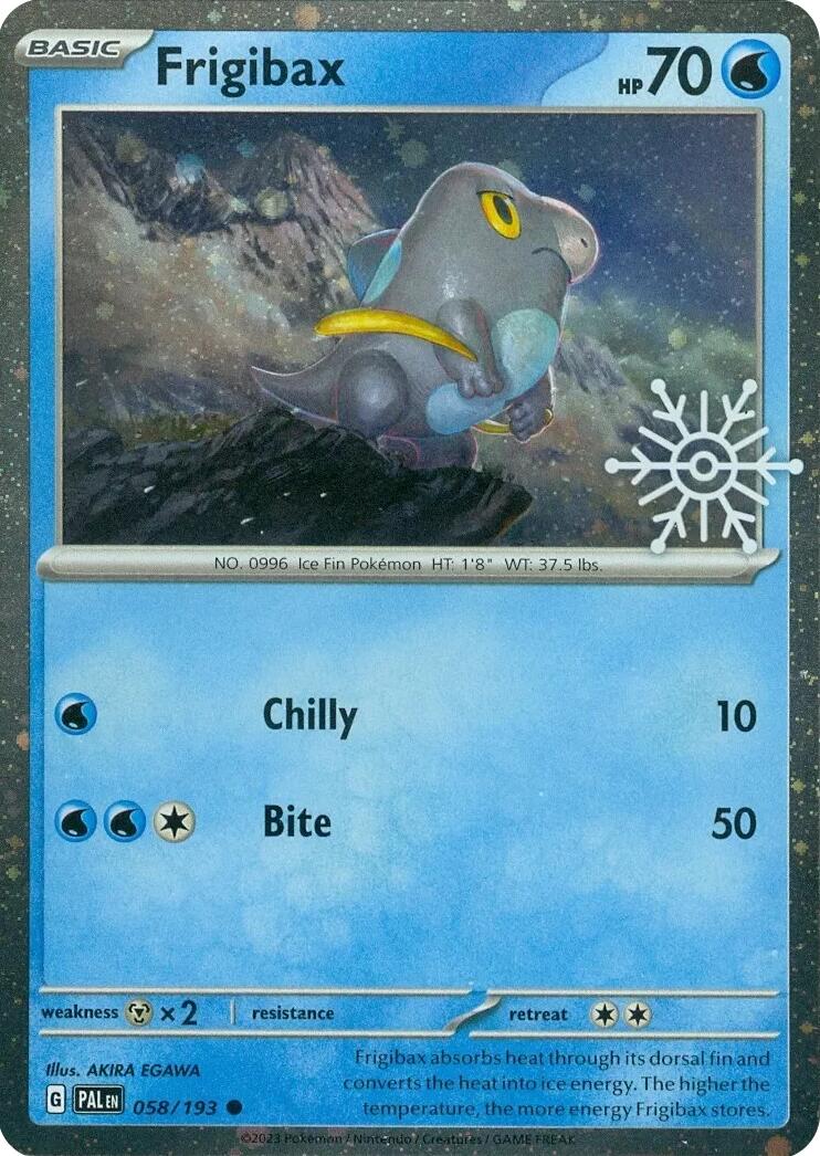 Frigibax (058/193) (Holiday Calendar) [Miscellaneous Cards] | Exor Games Bridgewater