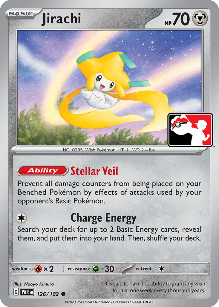 Jirachi (126/182) [Prize Pack Series Five] | Exor Games Bridgewater