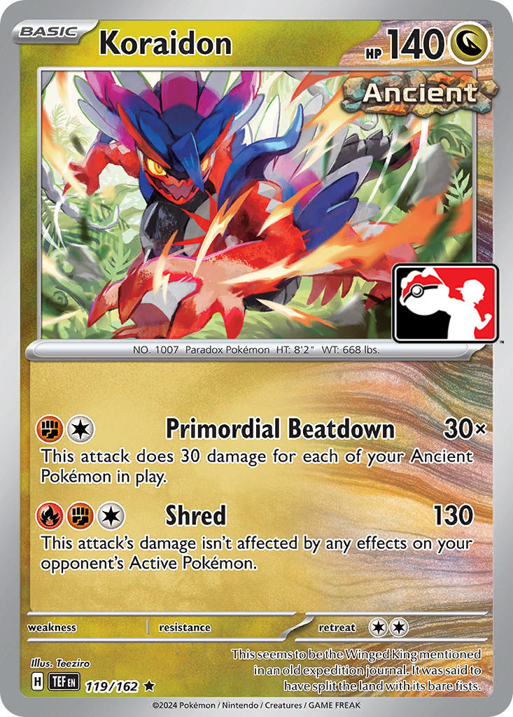 Koraidon (119/162) [Prize Pack Series Five] | Exor Games Bridgewater