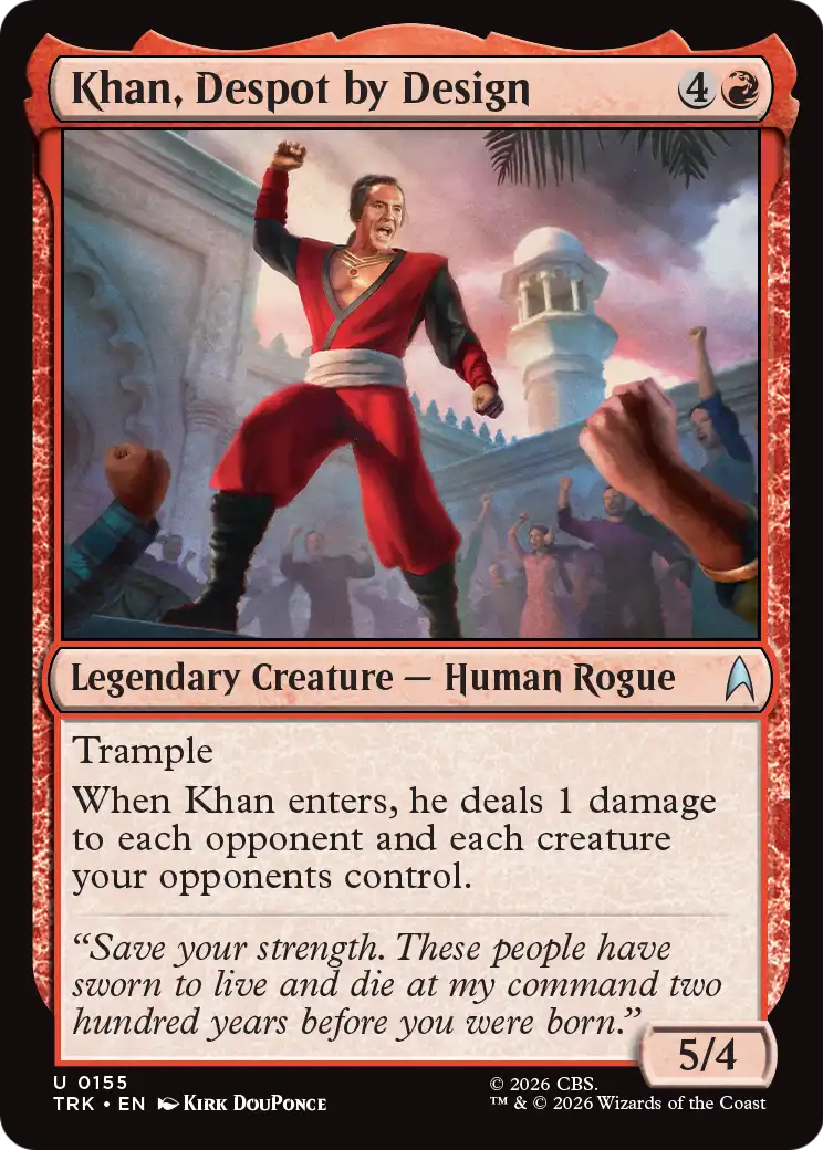Khan, Despot by Design [Star Trek] | Exor Games Bridgewater