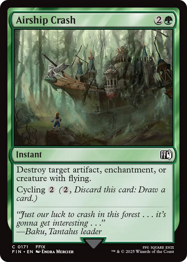Airship Crash [FINAL FANTASY] | Exor Games Bridgewater