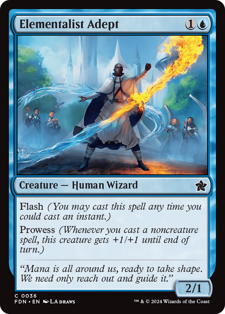 Elementalist Adept [Foundations] | Exor Games Bridgewater