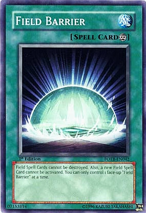 Field Barrier [FOTB-EN042] Common | Exor Games Bridgewater
