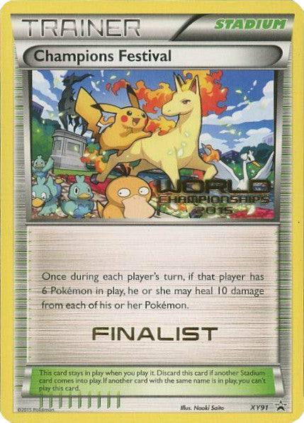 Champions Festival (XY91) (2015 Finalist) [XY: Black Star Promos] | Exor Games Bridgewater