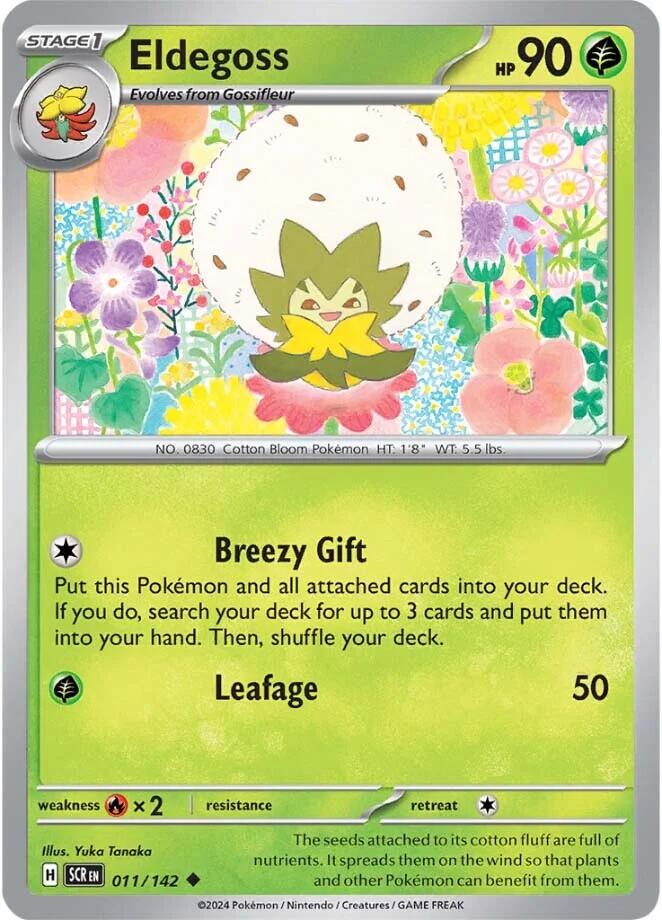 Eldegoss (011/142) [Scarlet & Violet: Stellar Crown] | Exor Games Bridgewater