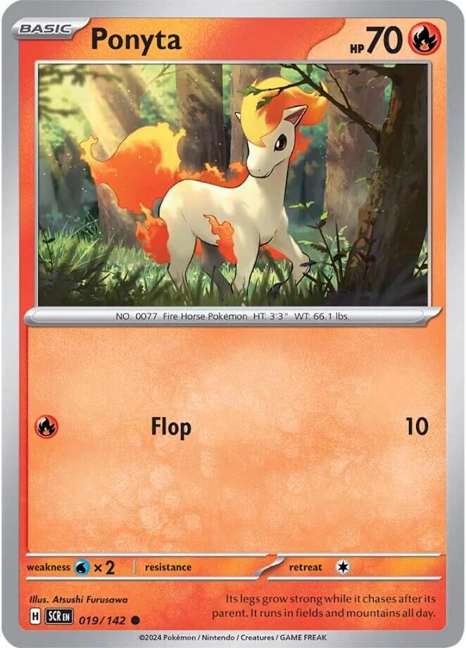 Ponyta (019/142) [Scarlet & Violet: Stellar Crown] | Exor Games Bridgewater