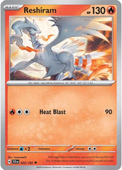 Reshiram (022/142) [Scarlet & Violet: Stellar Crown] | Exor Games Bridgewater