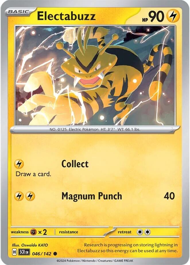 Electabuzz (046/142) [Scarlet & Violet: Stellar Crown] | Exor Games Bridgewater