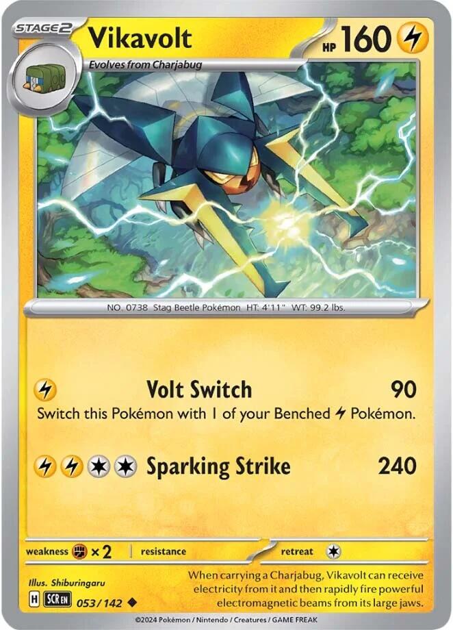 Vikavolt (053/142) [Scarlet & Violet: Stellar Crown] | Exor Games Bridgewater