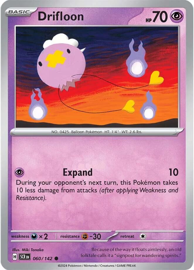 Drifloon (060/142) [Scarlet & Violet: Stellar Crown] | Exor Games Bridgewater