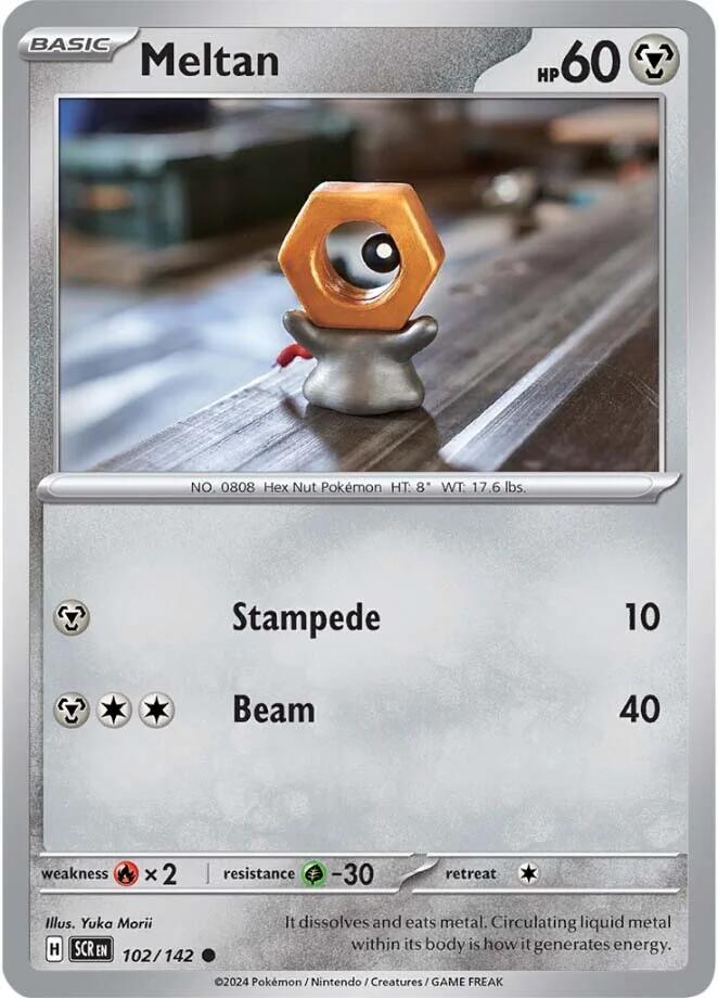 Meltan (102/142) [Scarlet & Violet: Stellar Crown] | Exor Games Bridgewater