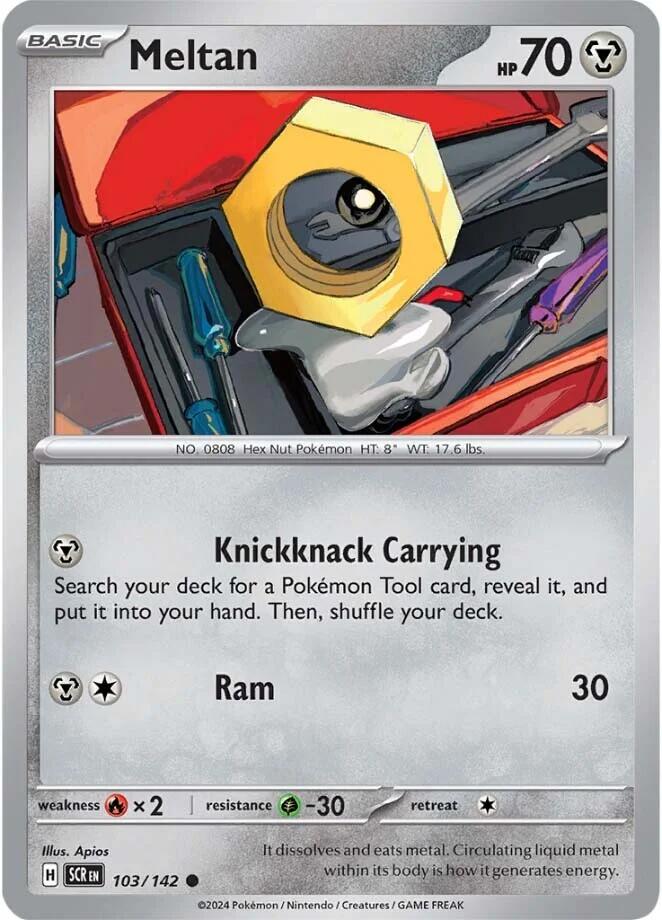 Meltan (103/142) [Scarlet & Violet: Stellar Crown] | Exor Games Bridgewater
