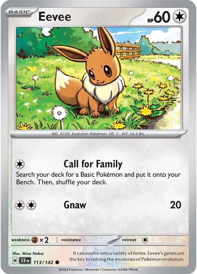 Eevee (113/142) [Scarlet & Violet: Stellar Crown] | Exor Games Bridgewater