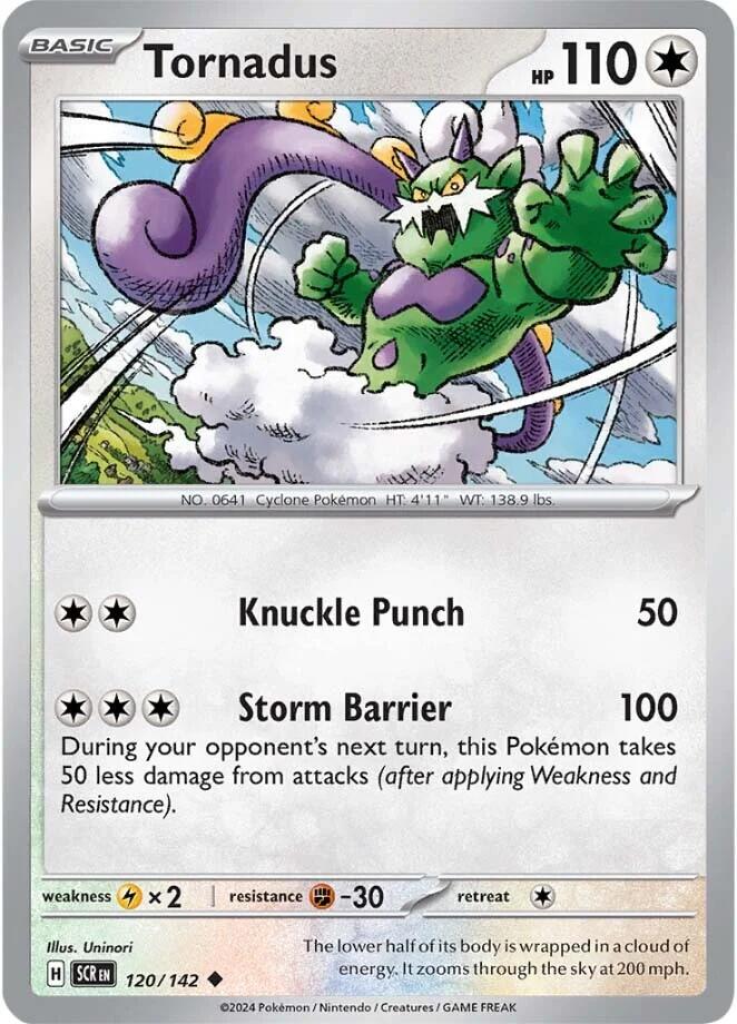 Tornadus (120/142) [Scarlet & Violet: Stellar Crown] | Exor Games Bridgewater