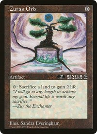 Zuran Orb (Oversized) [Oversize Cards] | Exor Games Bridgewater