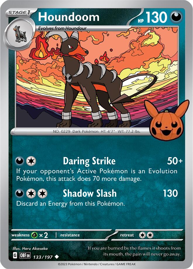 Houndoom (133/197) [Trick or Trade 2024] | Exor Games Bridgewater