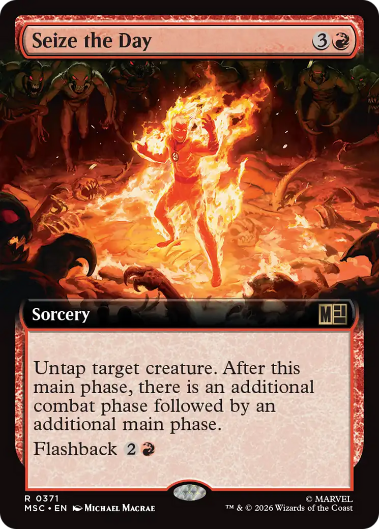 Seize the Day (Extended Art) [Marvel Super Heroes Commander] | Exor Games Bridgewater