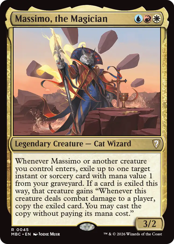 Massimo, the Magician [Mystery Booster: Commander Edition] | Exor Games Bridgewater