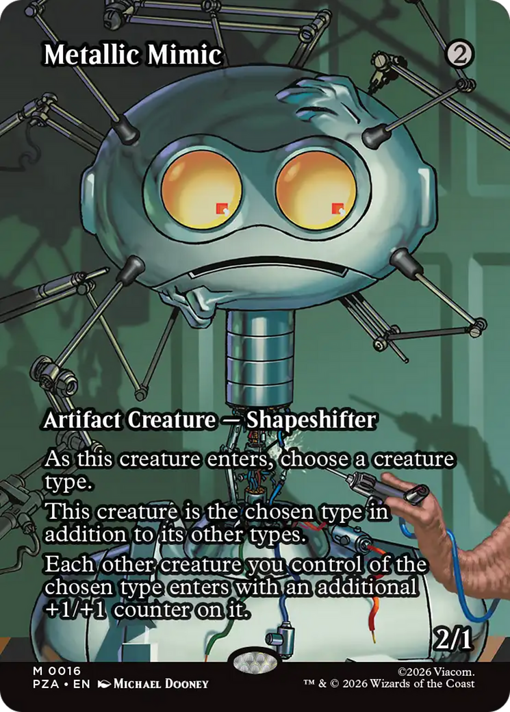 Metallic Mimic (Borderless) [Teenage Mutant Ninja Turtles Eternal-Legal] | Exor Games Bridgewater