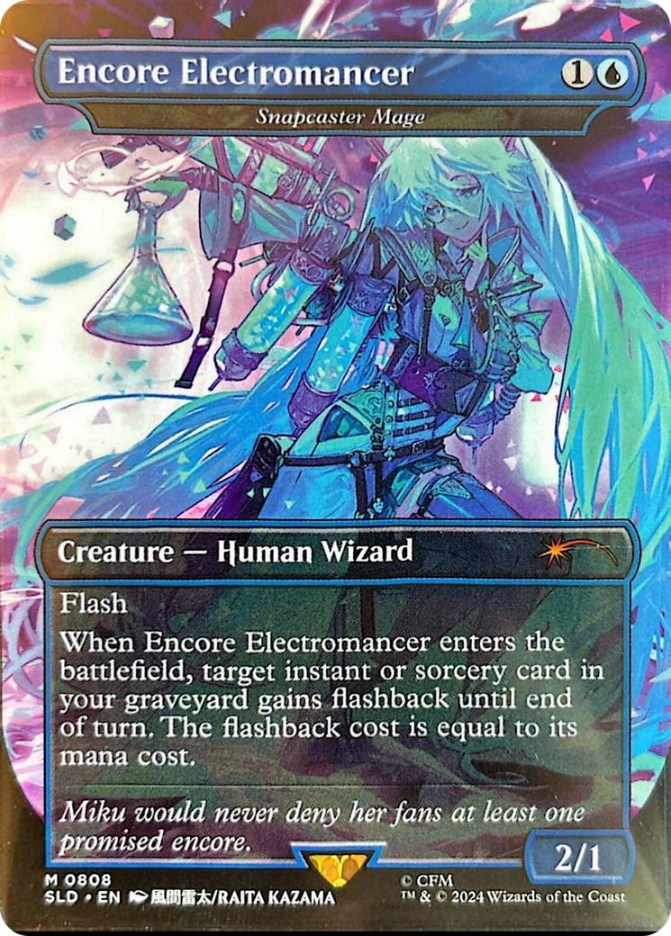 Encore Electromancer - Snapcaster Mage [Secret Lair Drop Series] | Exor Games Bridgewater