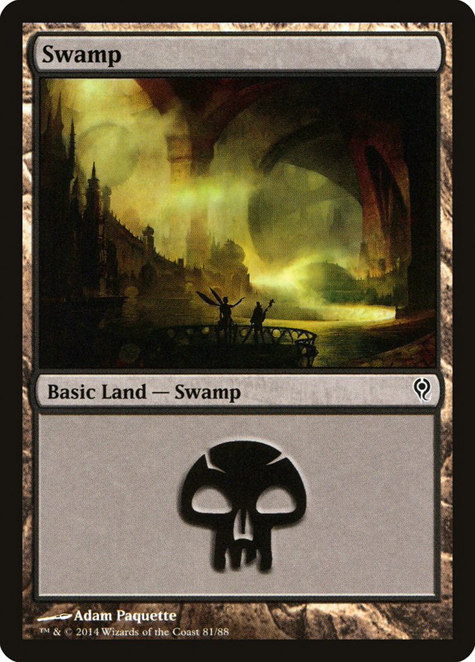 Swamp (81) [Duel Decks: Jace vs. Vraska] | Exor Games Bridgewater