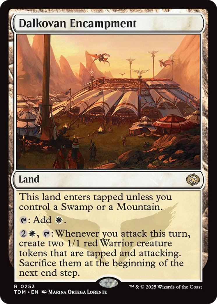 Dalkovan Encampment [Tarkir: Dragonstorm] | Exor Games Bridgewater